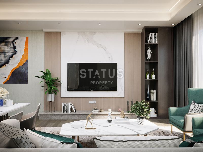 Один из лучших проектов в Авсалларе на этапе завершения. 55м2 -166м2 фото 31