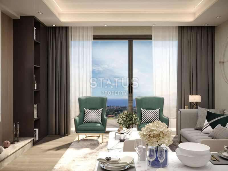 Один из лучших проектов в Авсалларе на этапе завершения. 55м2 -166м2 фото 34