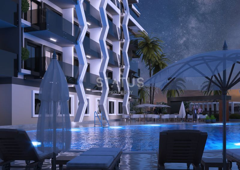 Один из лучших проектов в Авсалларе на этапе завершения. 55м2 -166м2 фото 22