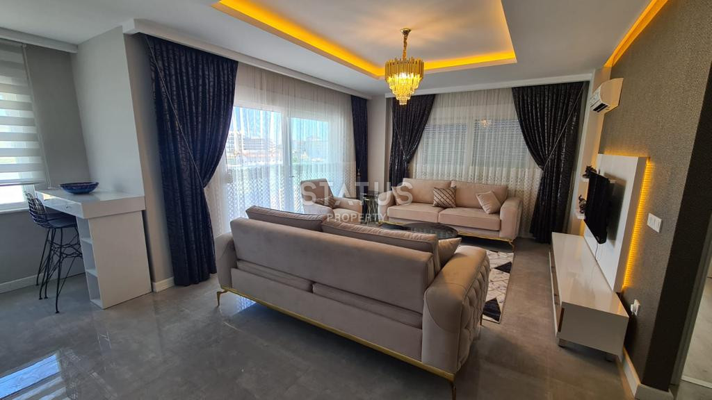 Трёхкомнатная меблированная квартира в 250м от моря в Каргыджаке. 120м2 фото 2