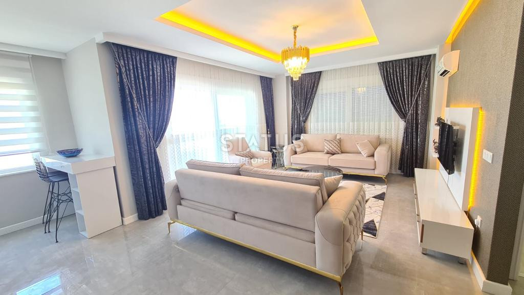 Трёхкомнатная меблированная квартира в 250м от моря в Каргыджаке. 120м2 фото 3