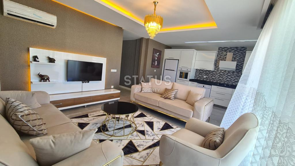 Трёхкомнатная меблированная квартира в 250м от моря в Каргыджаке. 120м2 фото 4