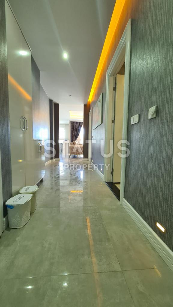 Трёхкомнатная меблированная квартира в 250м от моря в Каргыджаке. 120м2 фото 14