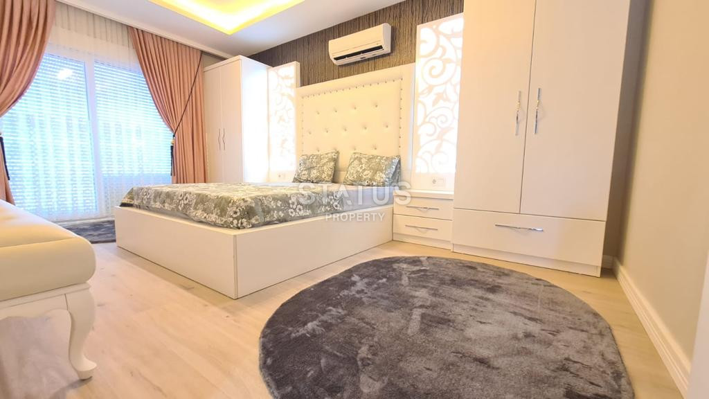 Трёхкомнатная меблированная квартира в 250м от моря в Каргыджаке. 120м2 фото 20