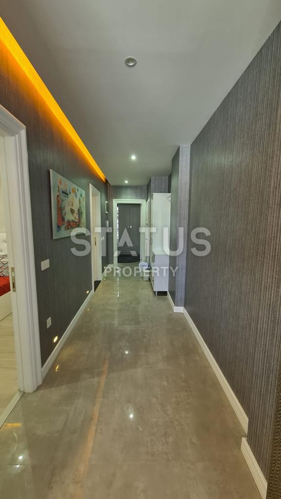 Трёхкомнатная меблированная квартира в 250м от моря в Каргыджаке. 120м2 фото 21