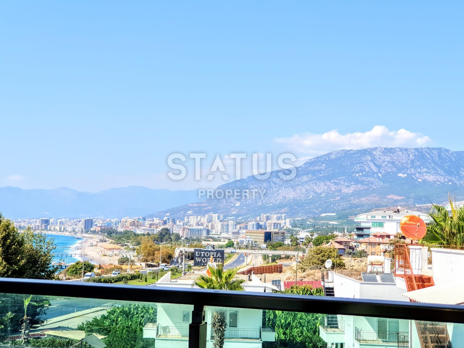 New apartment with sea and mountain views on the first coastline in the Kargicak area, 65 m2 фото 15