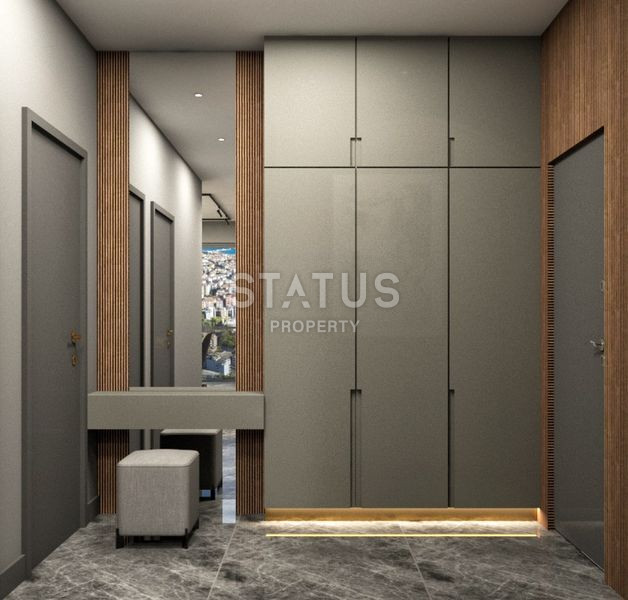 Новый проект на стадии строительства в Хасбахче центрального района города Аланьи, 82-294 м2 фото 12