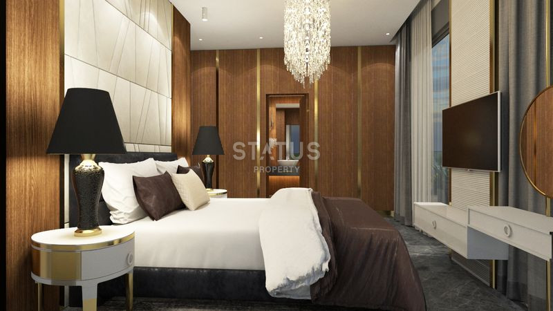 Новый проект на стадии строительства в Хасбахче центрального района города Аланьи, 82-294 м2 фото 19