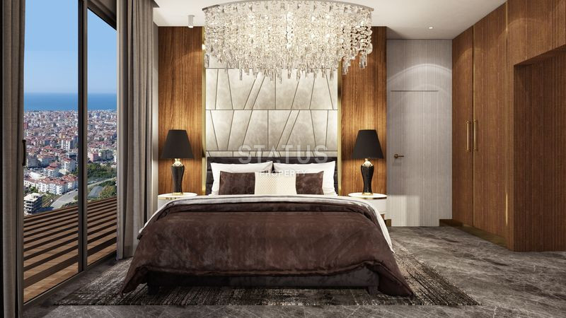 Новый проект на стадии строительства в Хасбахче центрального района города Аланьи, 82-294 м2 фото 22