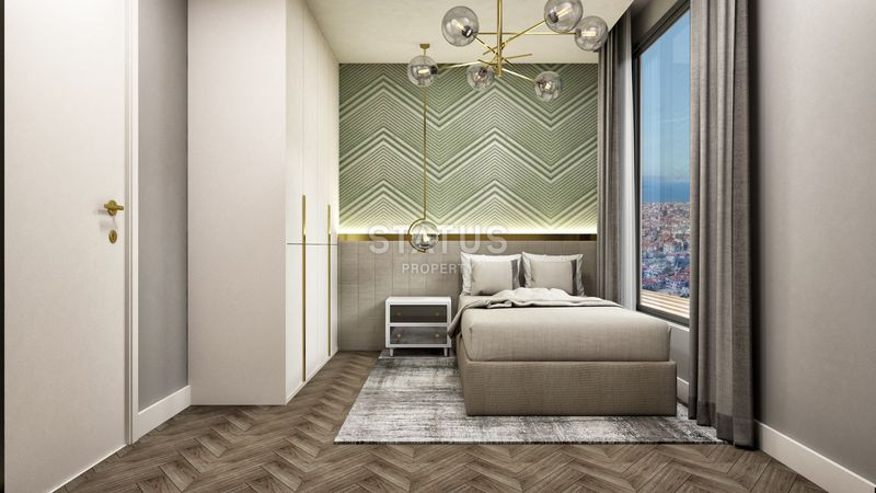 Новый проект на стадии строительства в Хасбахче центрального района города Аланьи, 82-294 м2 фото 23