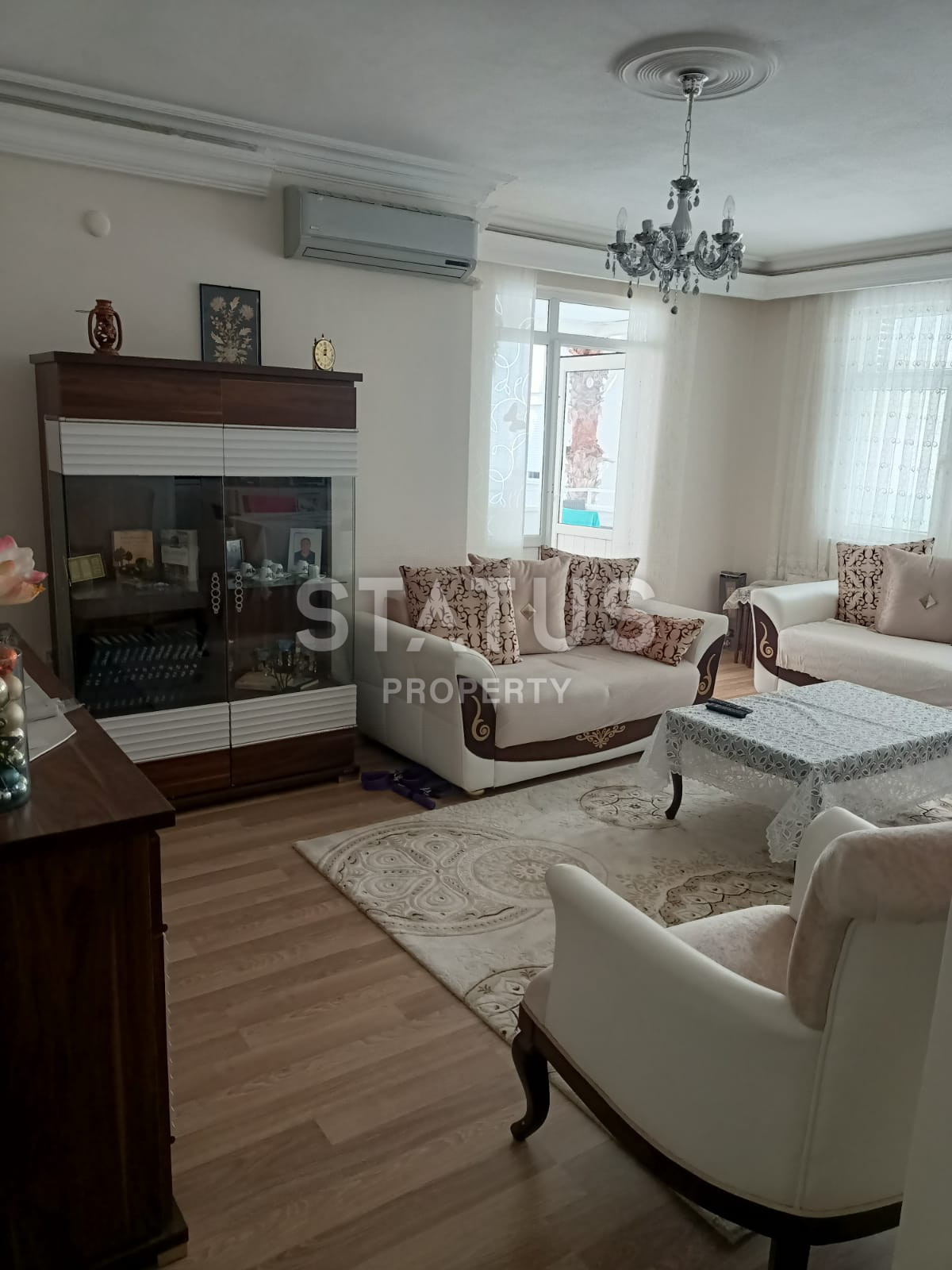 Трёхкомнатная меблированная квартира в 100м от моря в Махмутларе. 120м2 фото 4