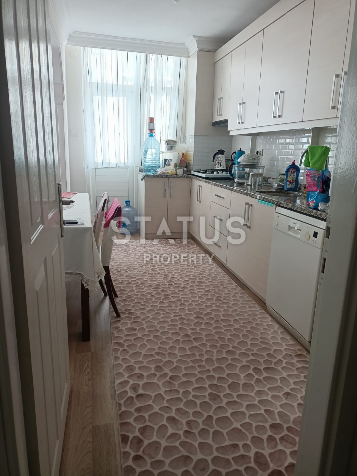 Трёхкомнатная меблированная квартира в 100м от моря в Махмутларе. 120м2 фото 13