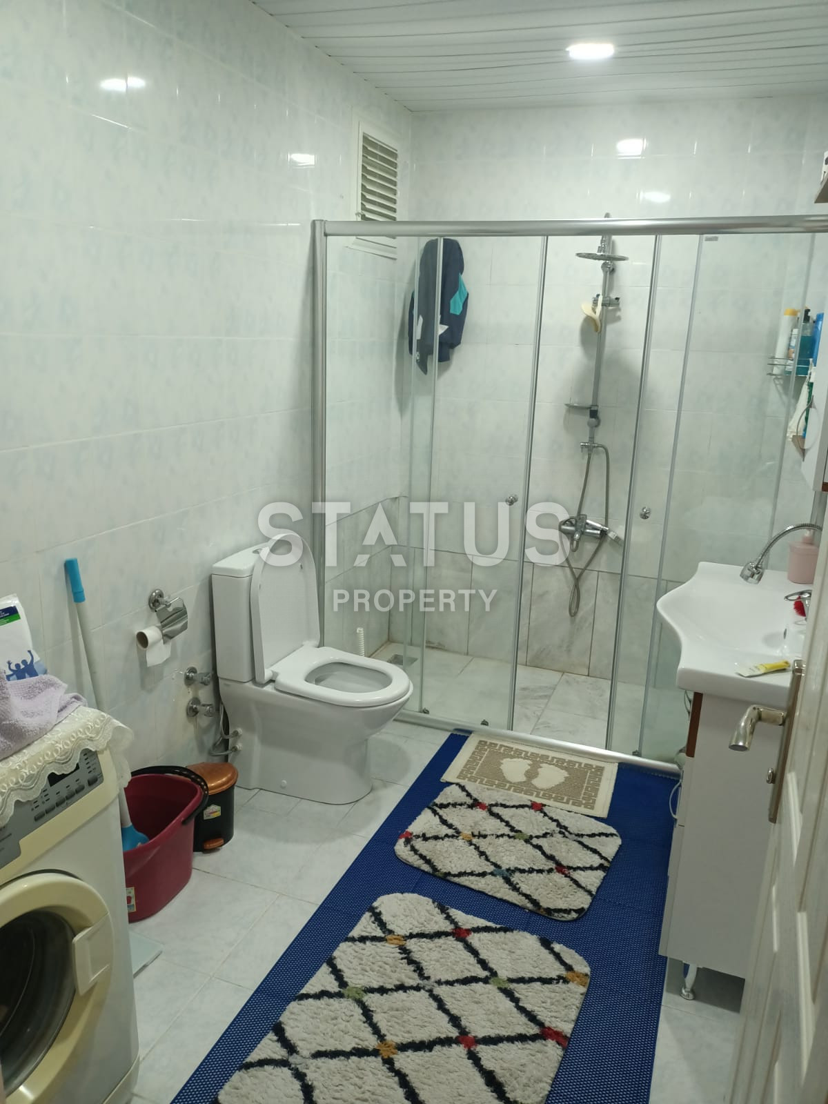 Трёхкомнатная меблированная квартира в 100м от моря в Махмутларе. 120м2 фото 18