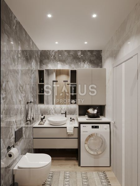 Новый проект от известного застройщика в Демирташе.  44м2 – 80м2 фото 10