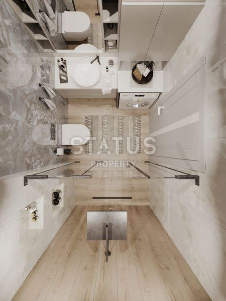 Новый проект от известного застройщика в Демирташе.  44м2 – 80м2 фото 14