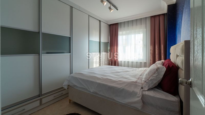 Трёхкомнатная меблированная квартира с видом на море в Махмутларе. 120м2 фото 10