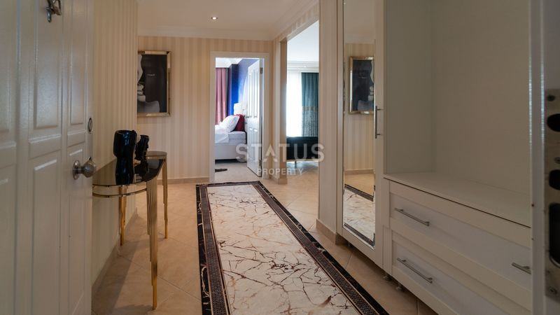 Трёхкомнатная меблированная квартира с видом на море в Махмутларе. 120м2 фото 11