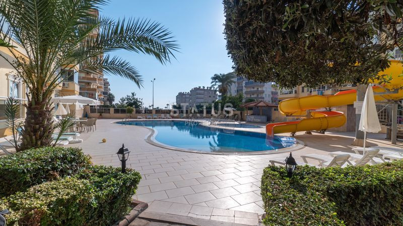 Трёхкомнатная меблированная квартира с видом на море в Махмутларе. 120м2 фото 13