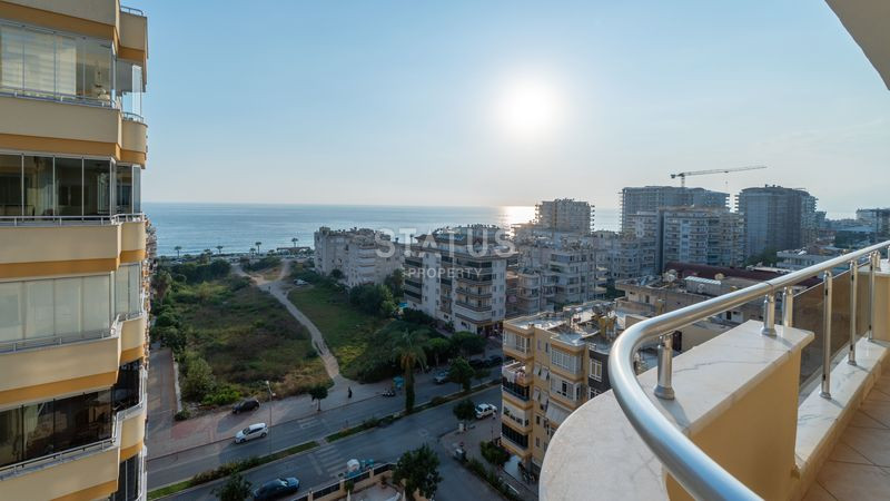 Трёхкомнатная меблированная квартира с видом на море в Махмутларе. 120м2 фото 20