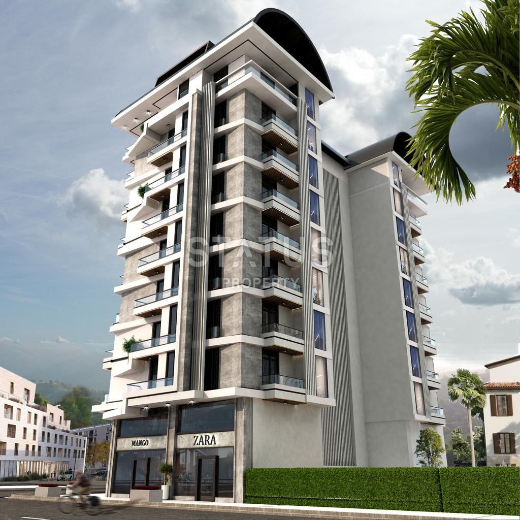 Новый ЖК в долевом строительстве с хорошей локацией 350м от моря в Махмутларе. 50м2 -150м2 фото 3