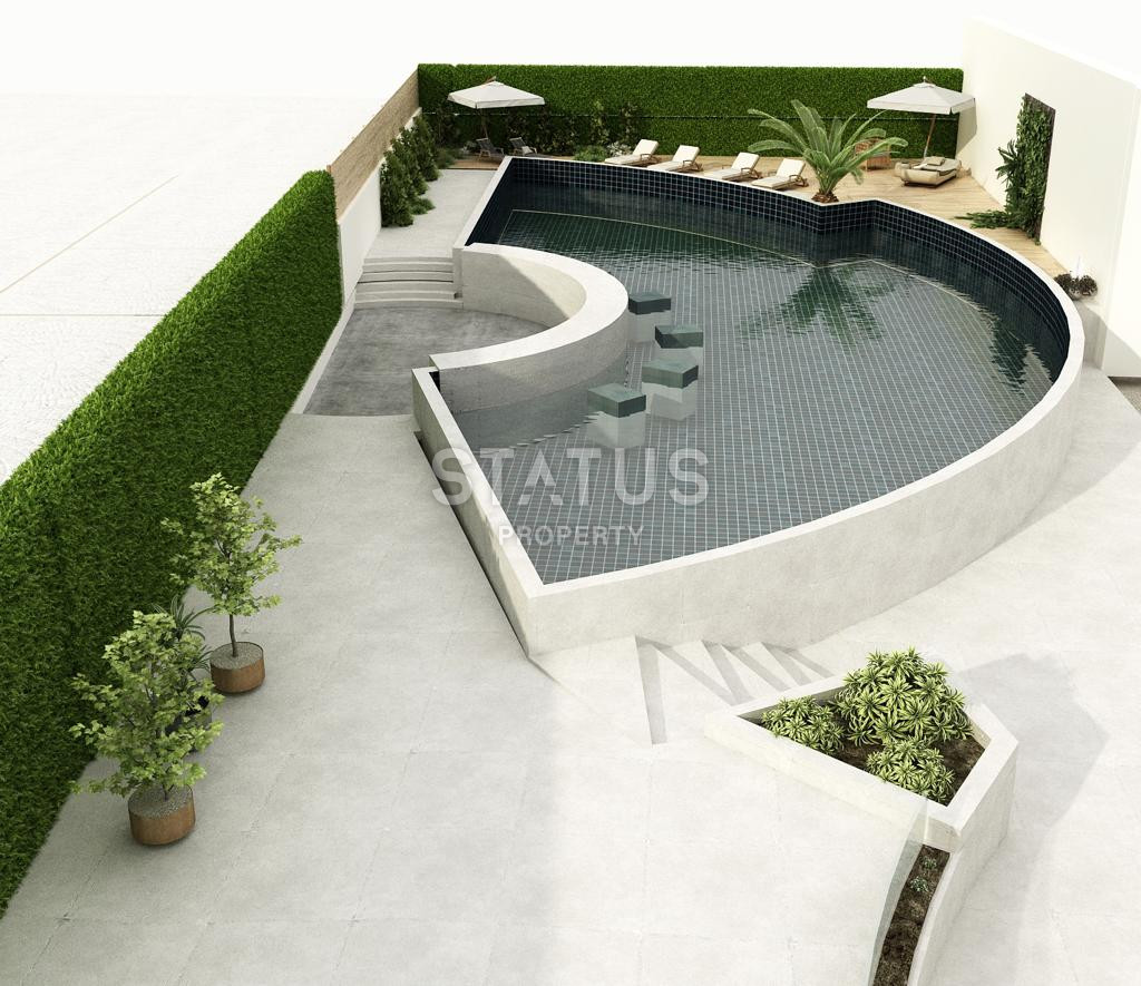 Новый ЖК в долевом строительстве с хорошей локацией 350м от моря в Махмутларе. 50м2 -150м2 фото 5