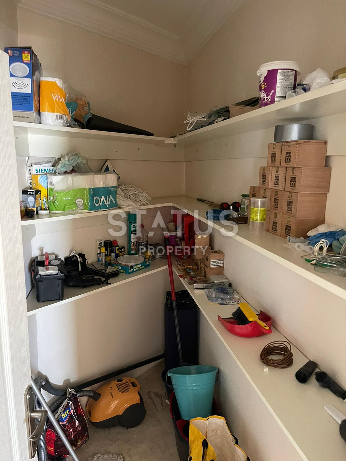 Трёхкомнатная меблированная квартира в 800м от моря в Демирташе. 160м2 фото 9