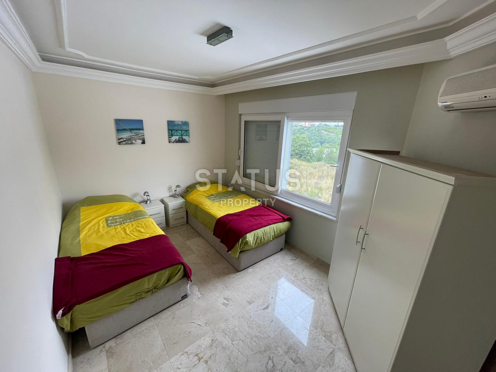 Трёхкомнатная меблированная квартира в 800м от моря в Демирташе. 160м2 фото 11