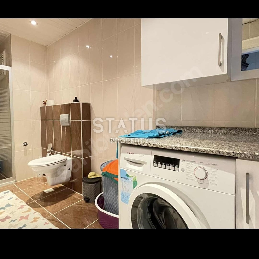 Трёхкомнатная меблированная квартира в 150м от моря в нижней ОБЕ. 80м2 фото 5