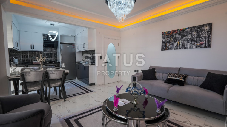Продажа трехкомнатной квартиры под ключ в 150м от моря в Махмутларе. 110м2 фото 1