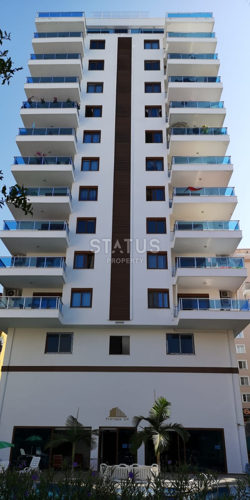 Двухкомнатные новые апартаменты с видом на море, Махмутлар, 65 м2 фото 22