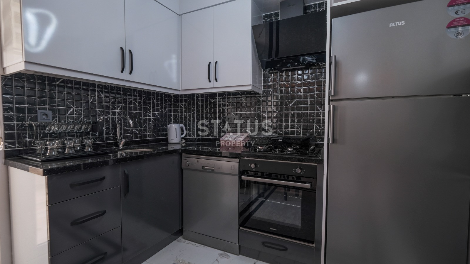 Продажа трехкомнатной квартиры под ключ в 150м от моря в Махмутларе. 110м2 фото 9