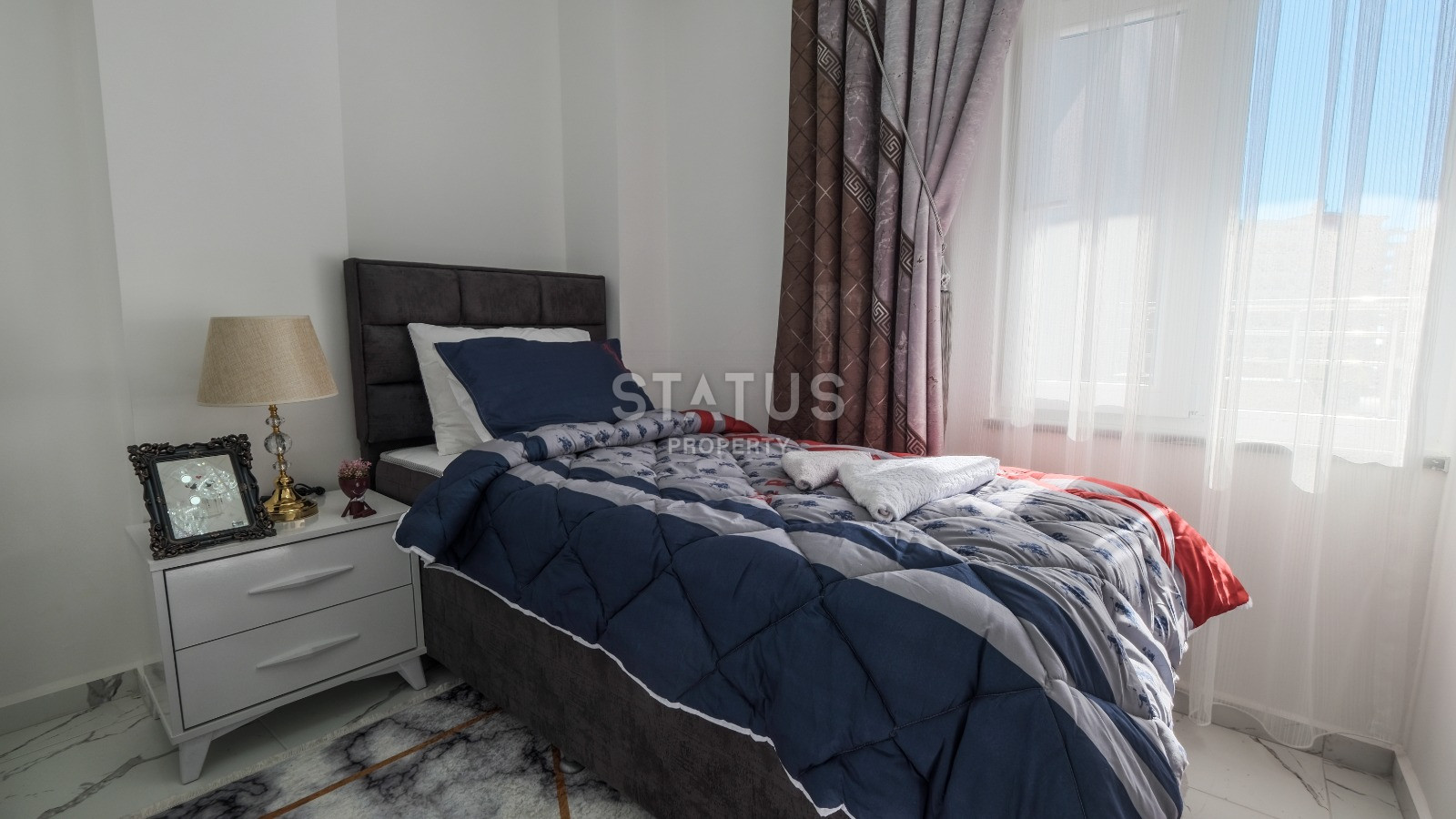 Продажа трехкомнатной квартиры под ключ в 150м от моря в Махмутларе. 110м2 фото 12