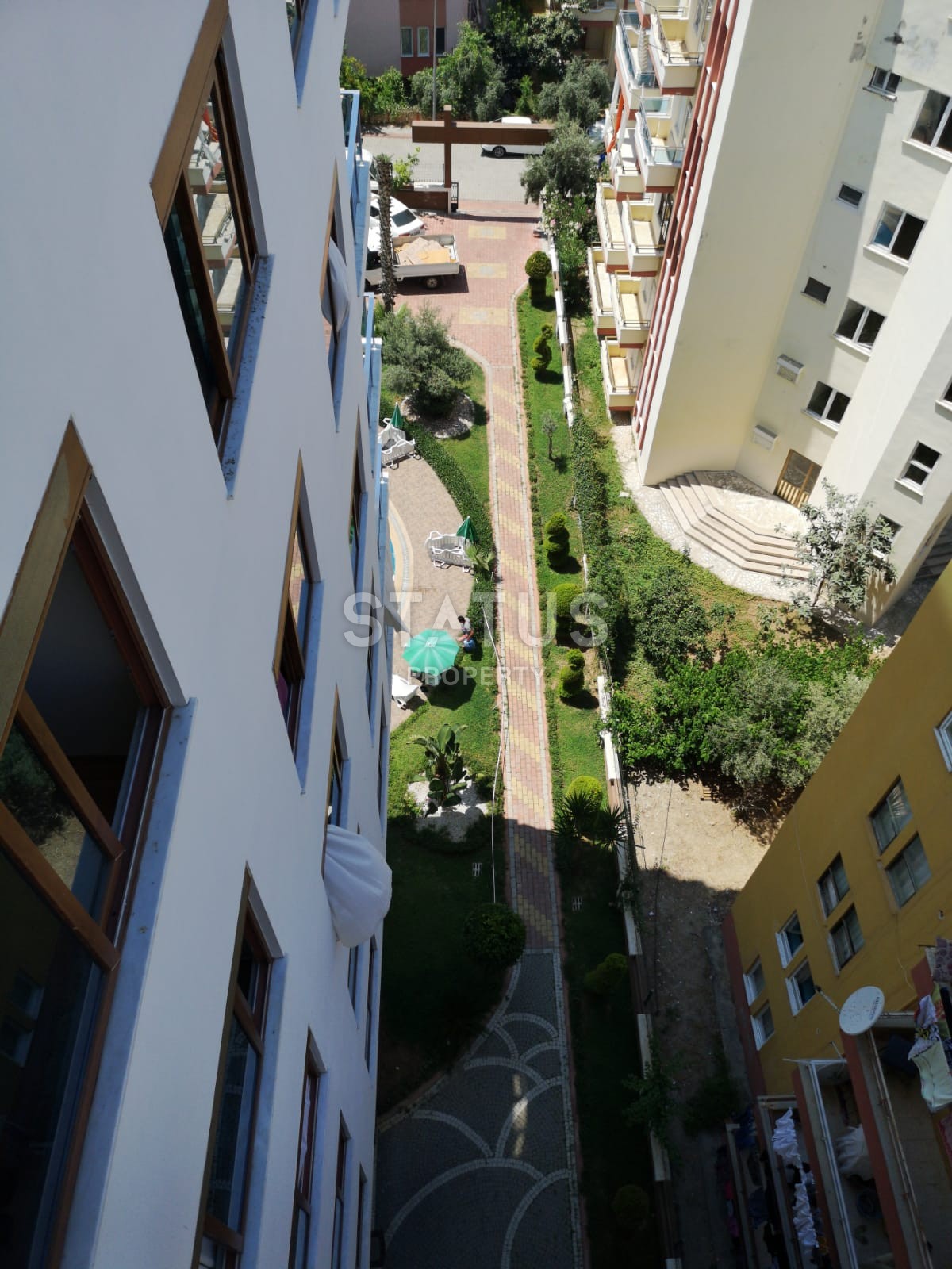 Двухкомнатные новые апартаменты с видом на море, Махмутлар, 65 м2 фото 12