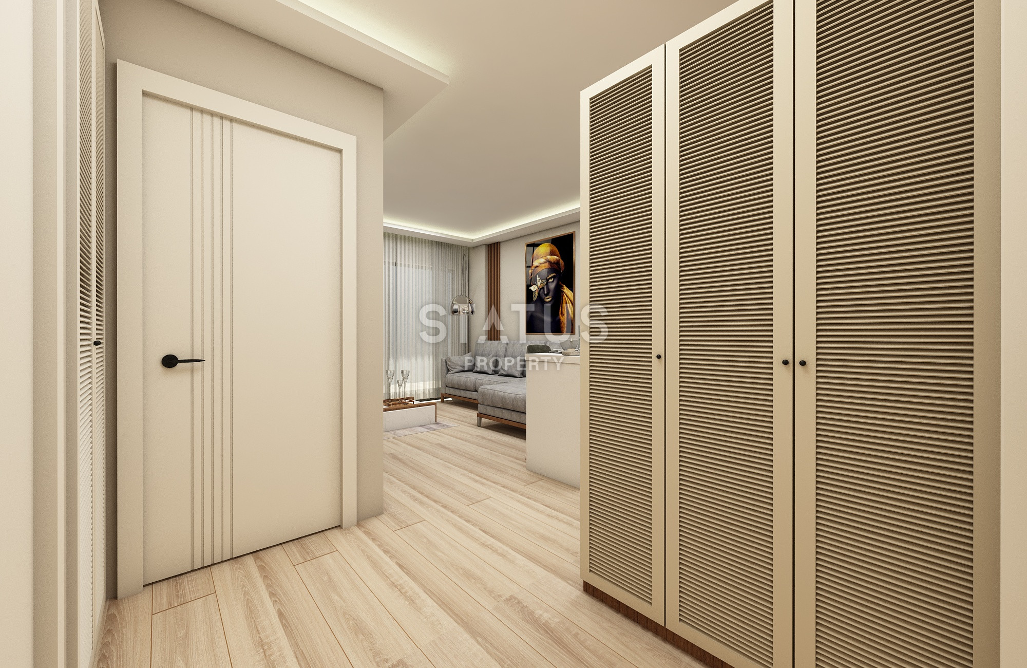 Новый жилой комплекс с видом на море в районе Демирташ 52-127м2 фото 23