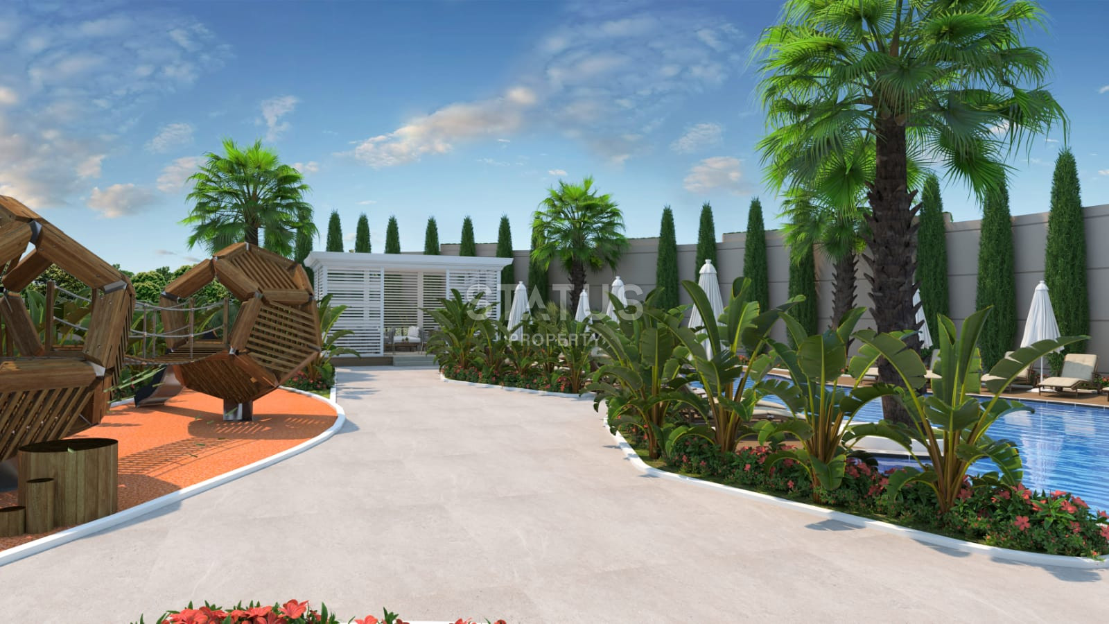 Новый жилой комплекс с видом на море в районе Демирташ 52-127м2 фото 8