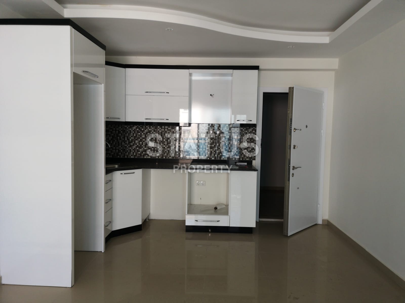 Двухкомнатные новые апартаменты с видом на море, Махмутлар, 65 м2 фото 4