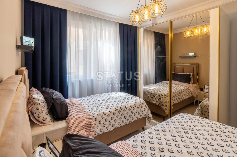 Трёхкомнатная меблированная квартира в 150м от моря в Тосмуре. 110м2 фото 8