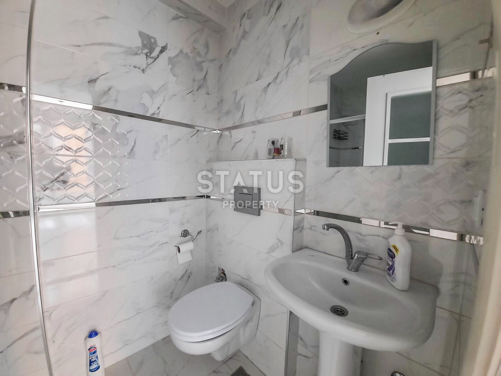 Three-room furnished apartment 150m from the sea in the lower OBE. 80m2 фото 4