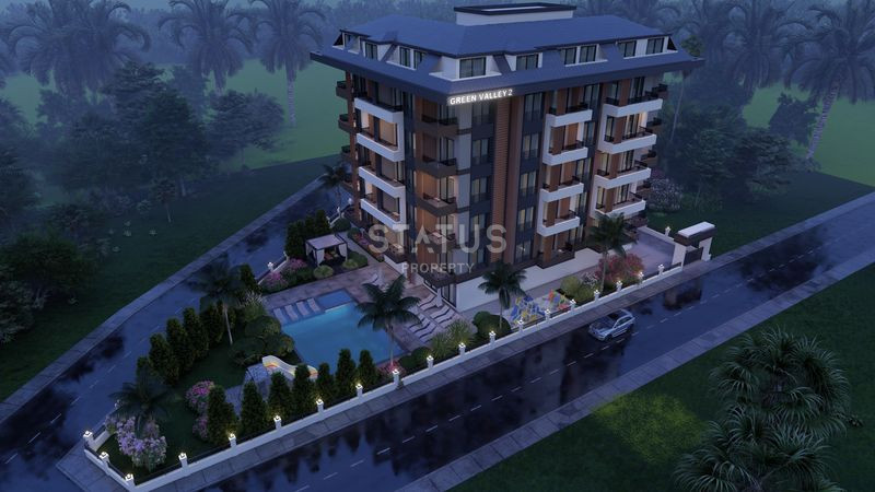 Проект долевого строительства в Авсалларе с интересными ценами. 47м2-83м2 фото 16