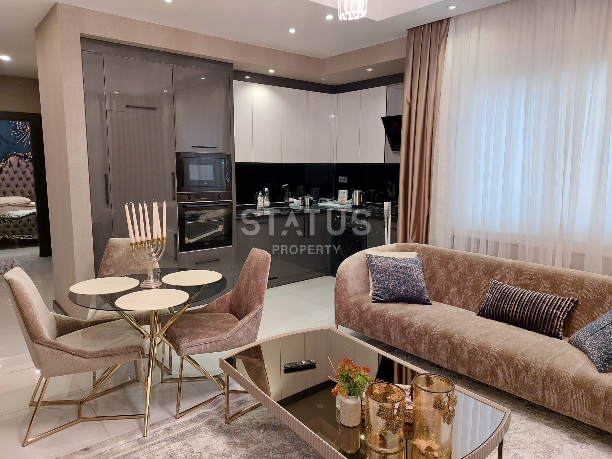 Премиальные апартаменты 2+1 в ЖК отельного типа в Махмутларе. 100м2 фото 2