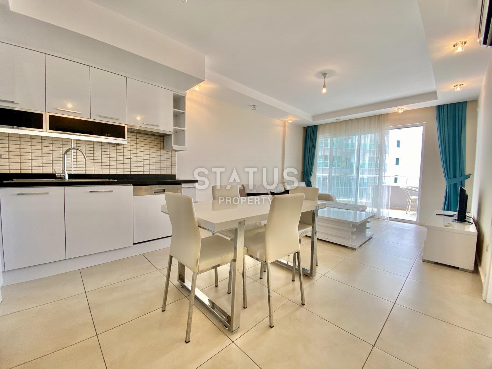 Меблированная квартира 1+1 в комплексе с богатой инфраструктурой в Джикджилли. 70м2 фото 5