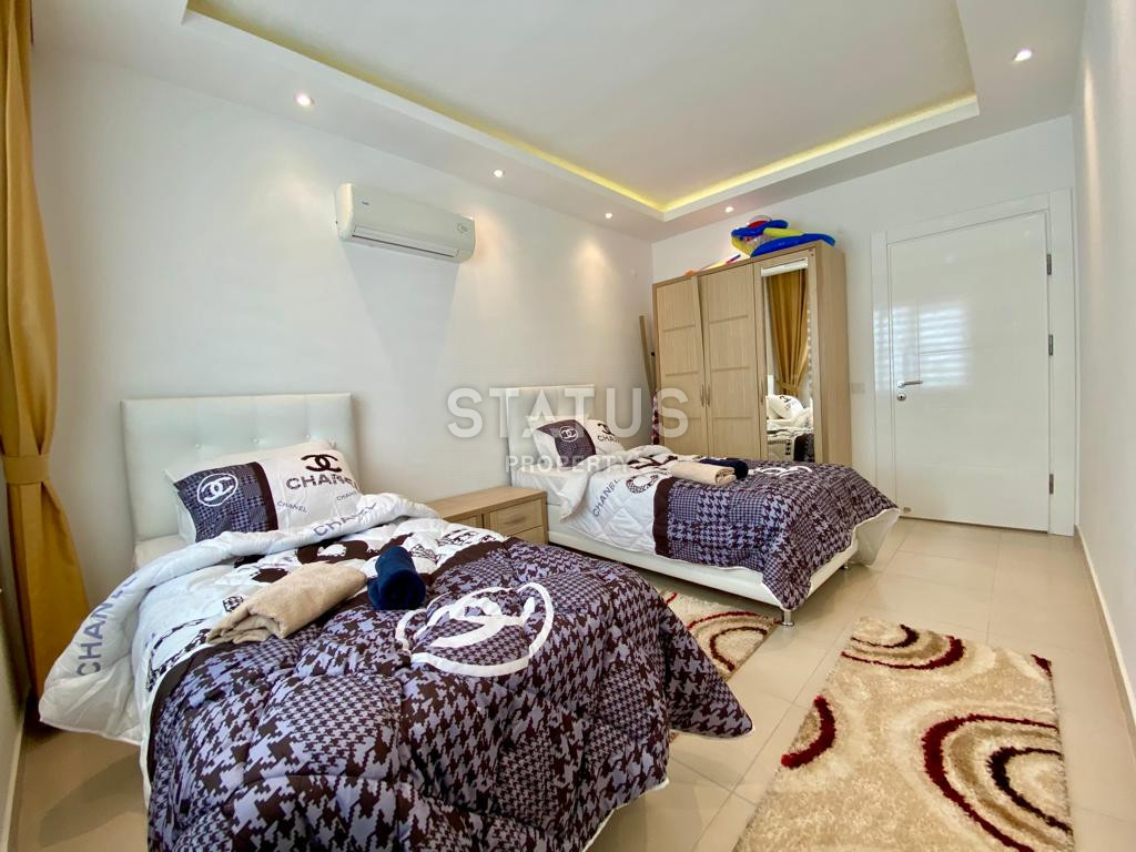 Апартаменты 2+1 в центре Алании с мебелью и техникой в ЖК от ведущего застройщика  в 600 метрах от пляжа Клеопатры. 110м2 фото 10