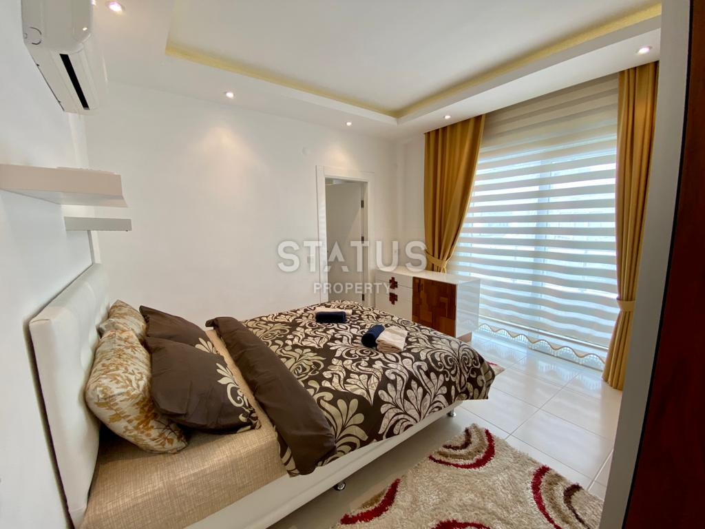 Апартаменты 2+1 в центре Алании с мебелью и техникой в ЖК от ведущего застройщика  в 600 метрах от пляжа Клеопатры. 110м2 фото 11