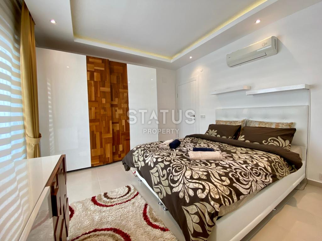 Апартаменты 2+1 в центре Алании с мебелью и техникой в ЖК от ведущего застройщика  в 600 метрах от пляжа Клеопатры. 110м2 фото 12