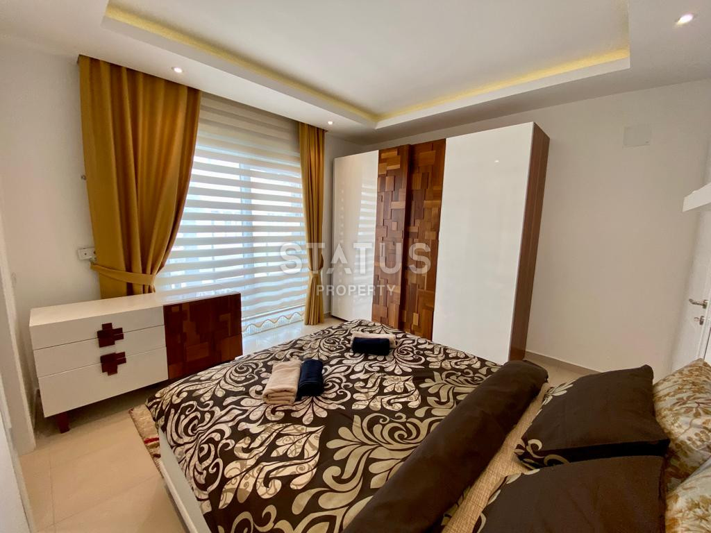 Апартаменты 2+1 в центре Алании с мебелью и техникой в ЖК от ведущего застройщика  в 600 метрах от пляжа Клеопатры. 110м2 фото 13