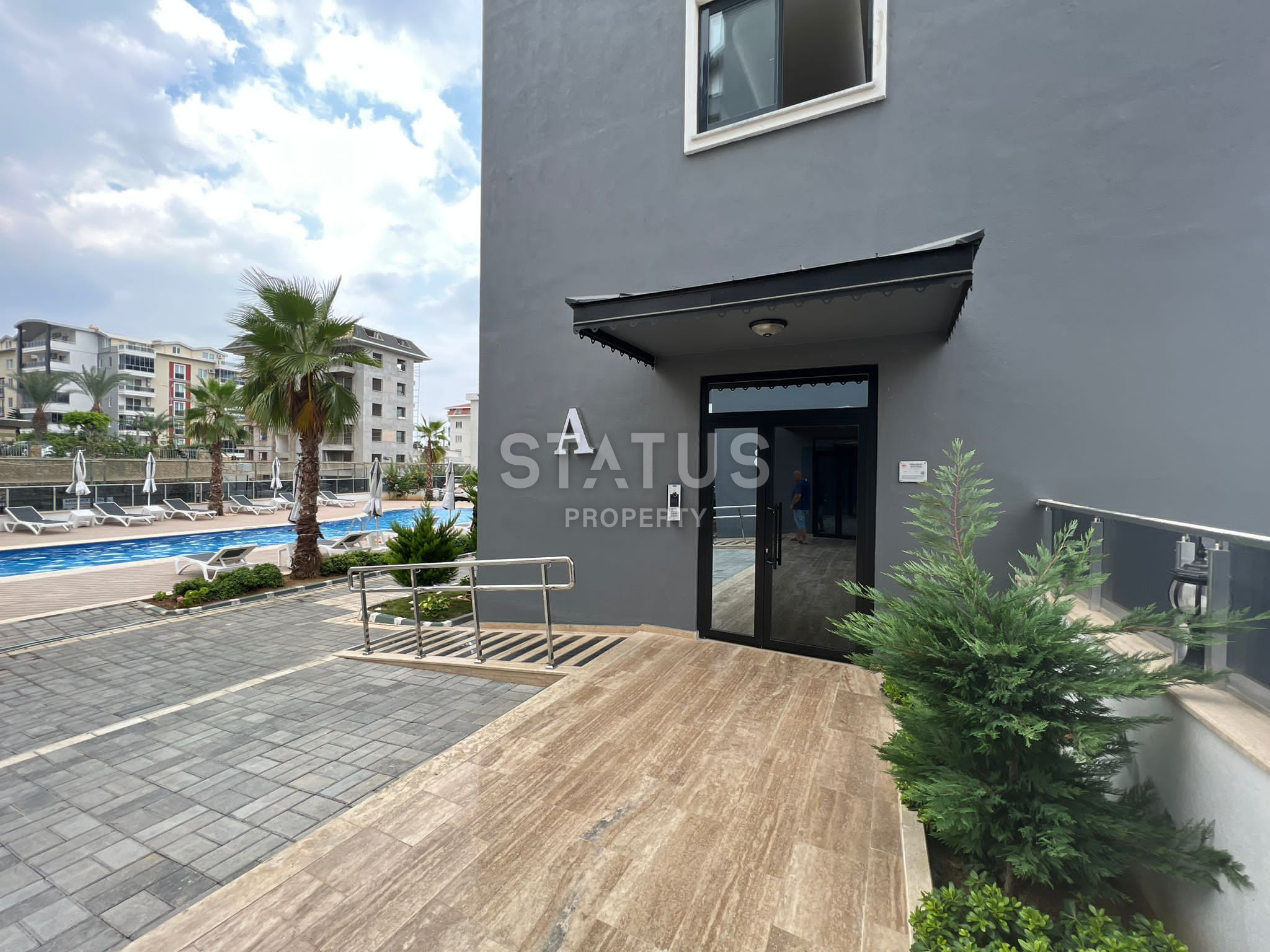 One-bedroom furnished apartment in a residential complex with infrastructure in OBA, 50 m2 фото 13