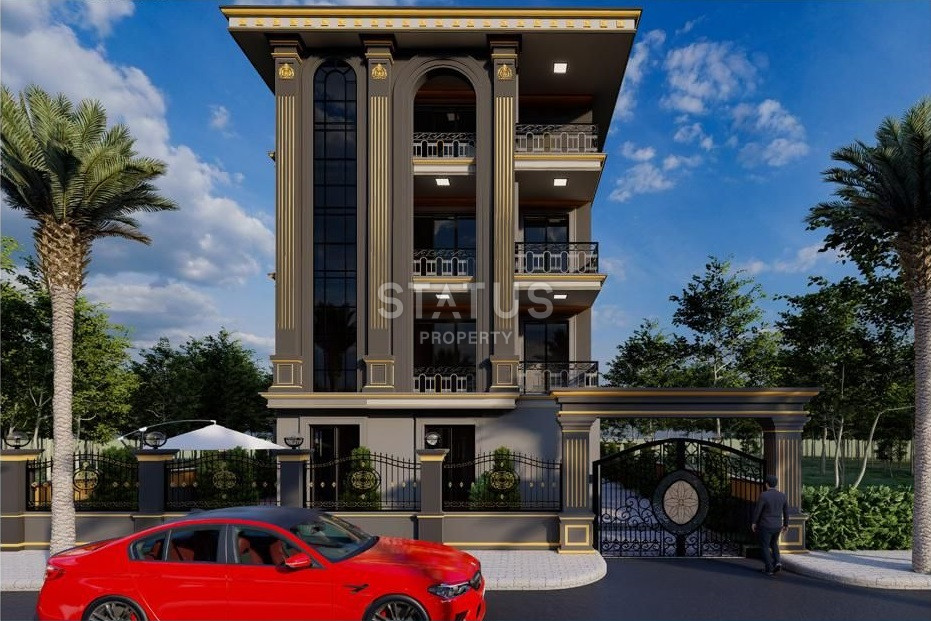 Новый проект на стадии готовности в районе Махмутлар в 950м от моря фото 7