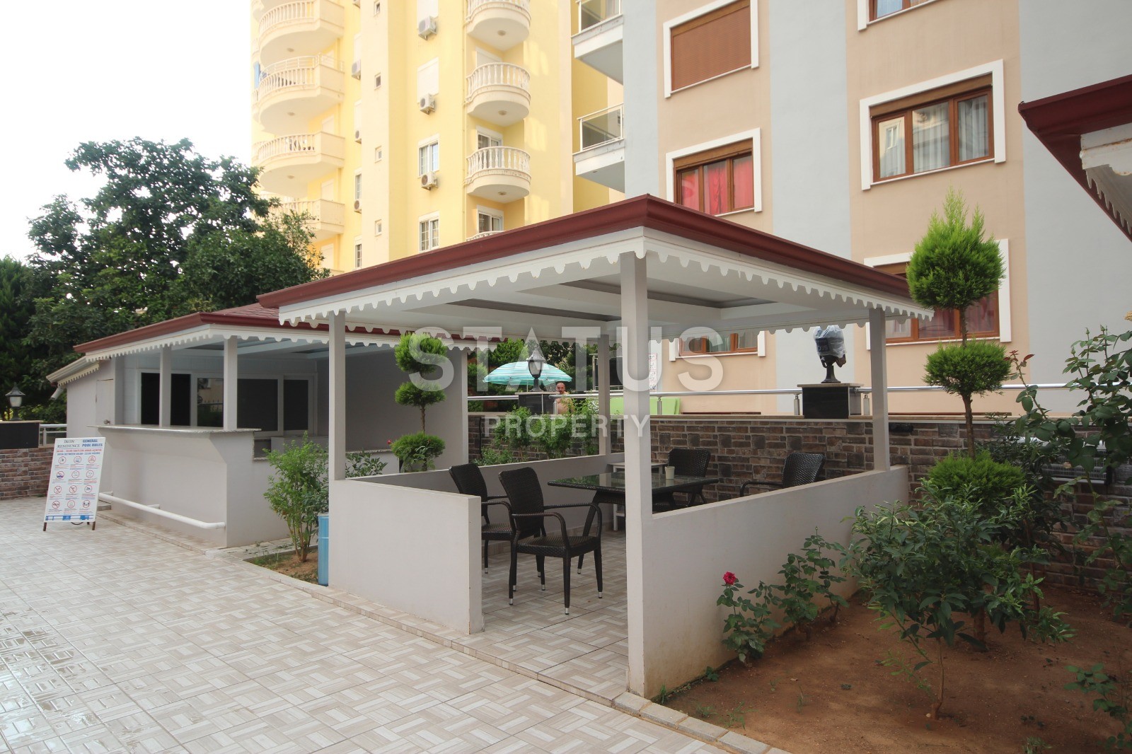 Двухкомнатная  квартира с новой мебелью в Махмутларе,65 м2 фото 11