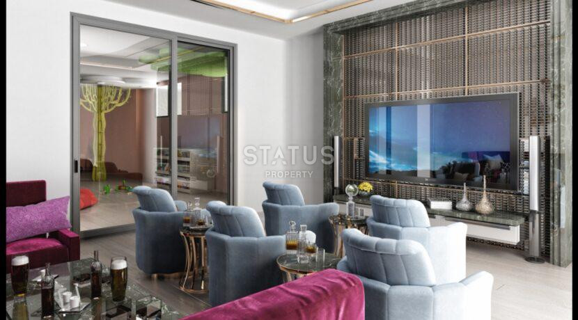 Двухкомнатная квартира в ЖК с отельной инфраструктурой в 600м от моря в Махмутларе. 60м2 фото 7