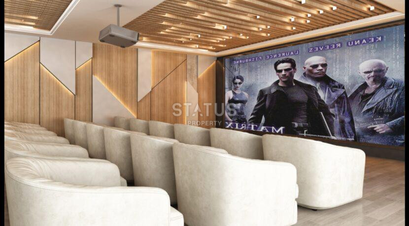 Двухкомнатная квартира в ЖК с отельной инфраструктурой в 600м от моря в Махмутларе. 60м2 фото 10